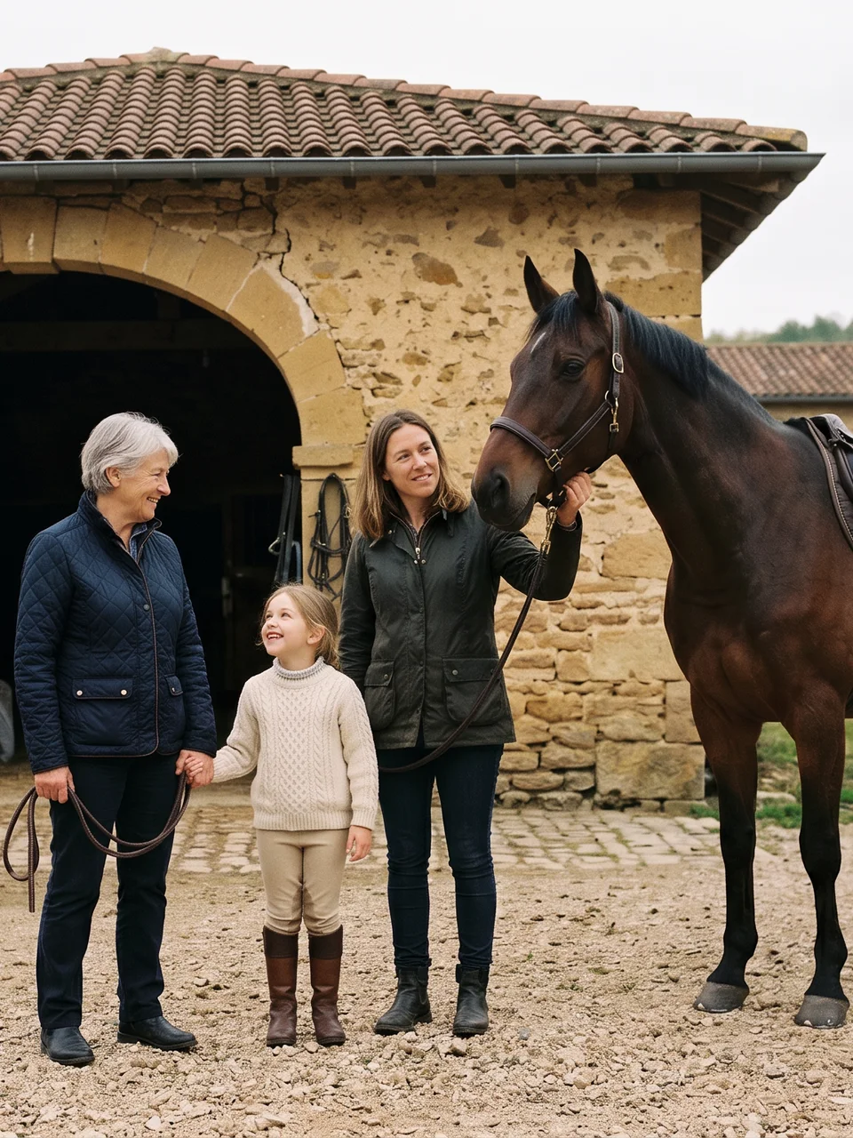 L'équipe, Club Hippique Viennois, centre équestre à Vienne