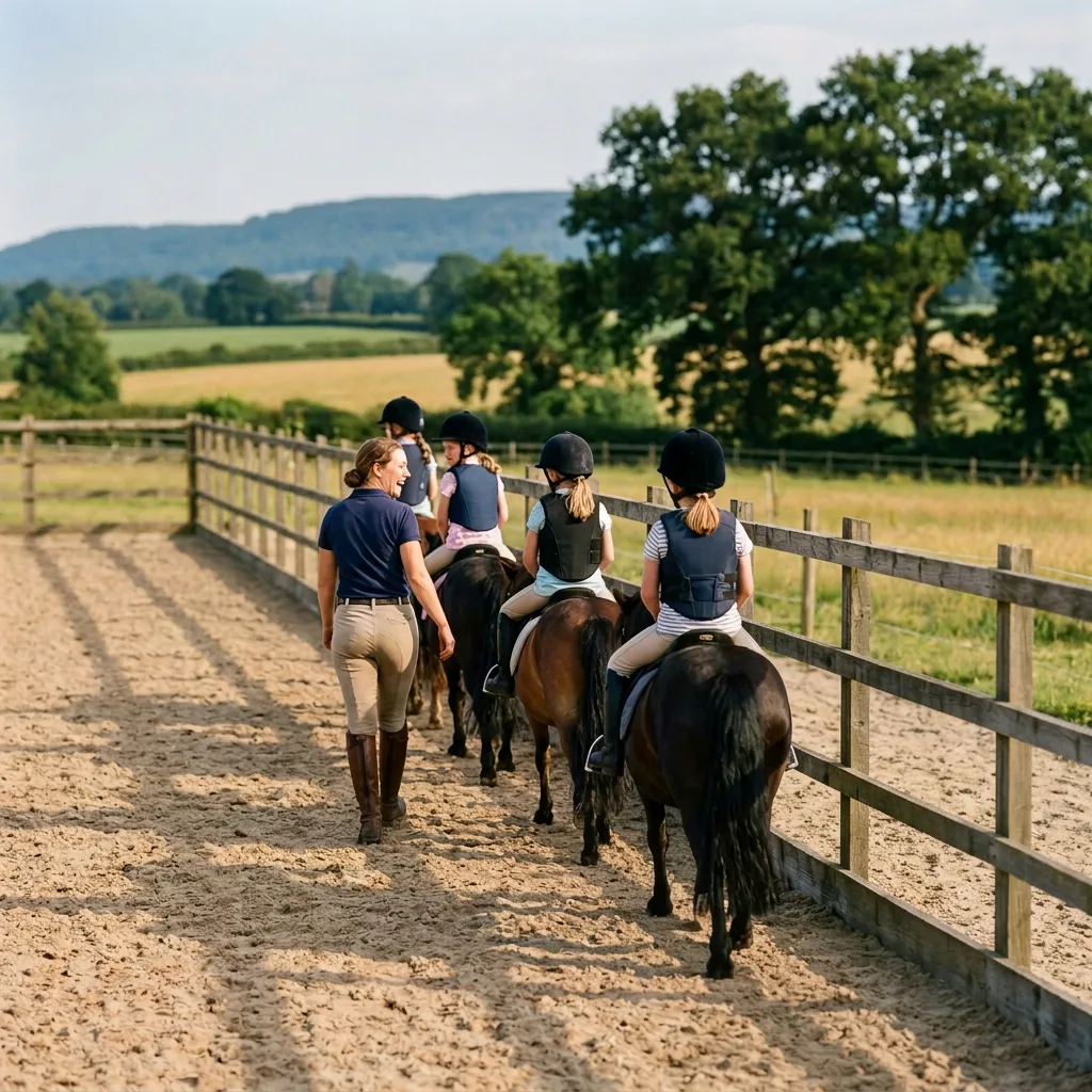 Cours de poney à Vienne, Isère